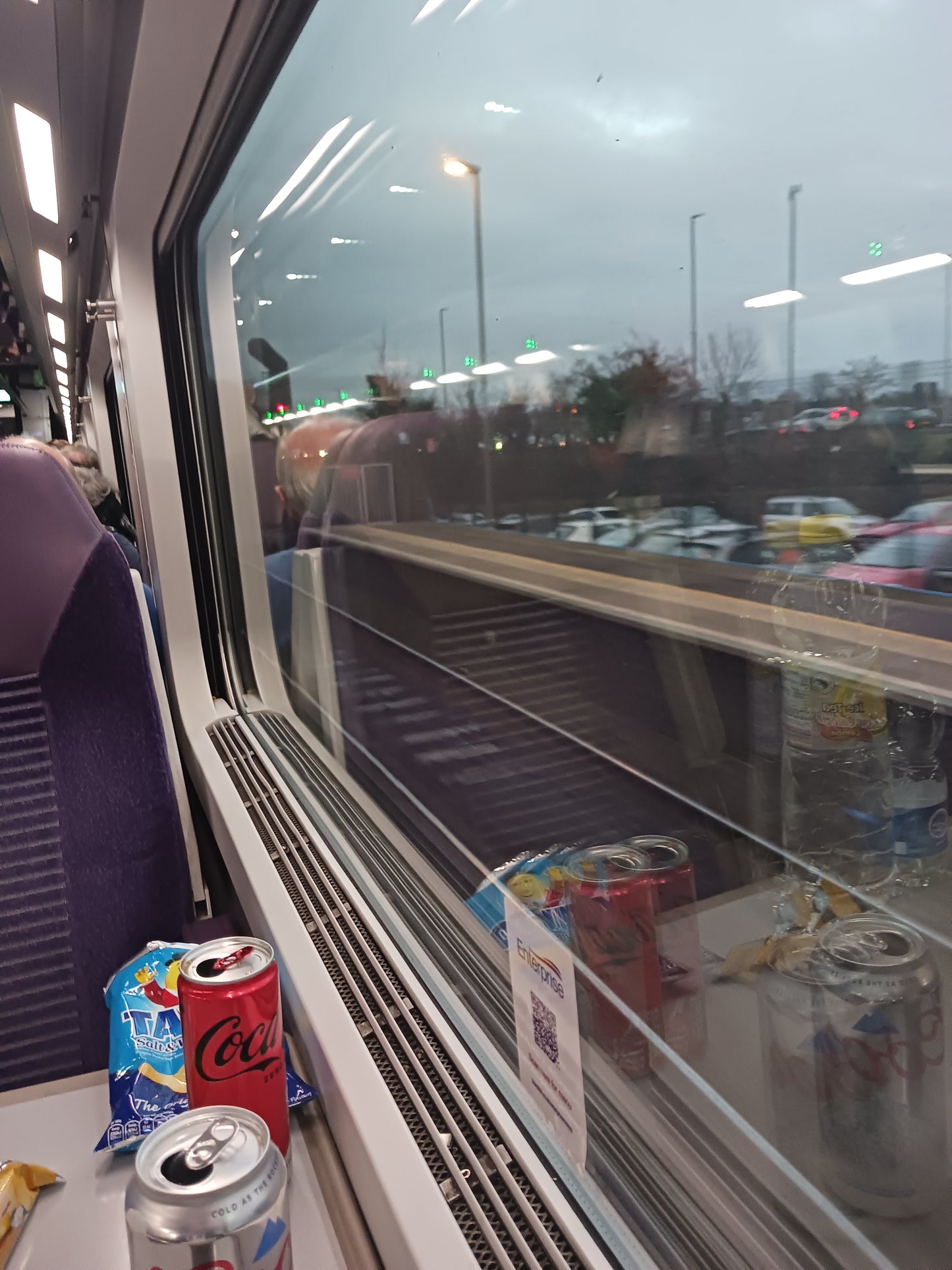 Photograph of Speeding Train: Dublin - Belfast by Mr Damien Leech