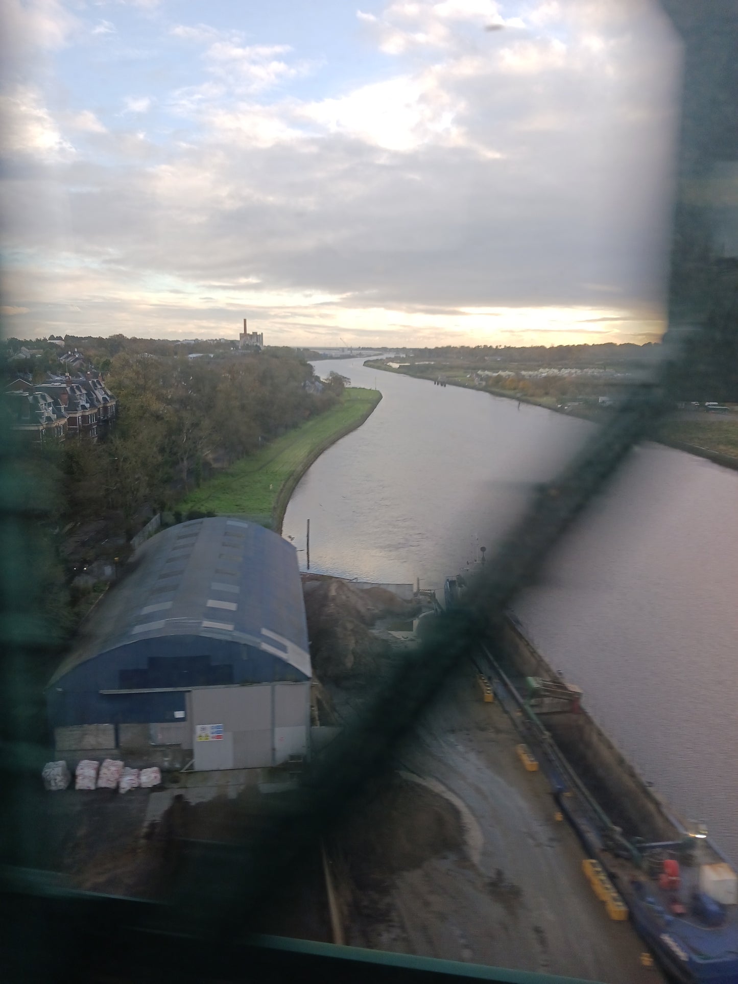 Heading North To Belfast. Photograph by Damien Leech