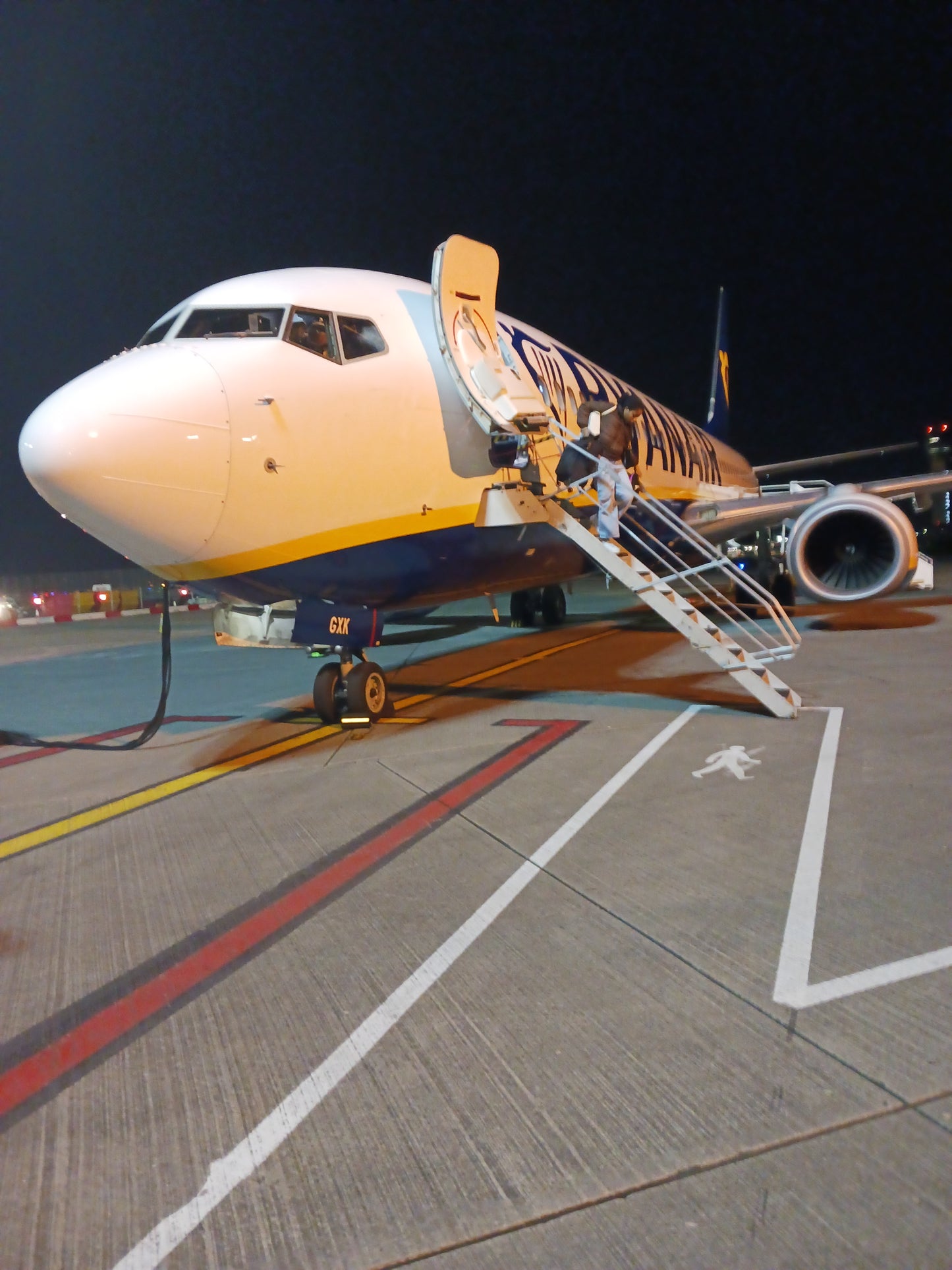 A Ryanair Plane, Photograph by Damien Leech