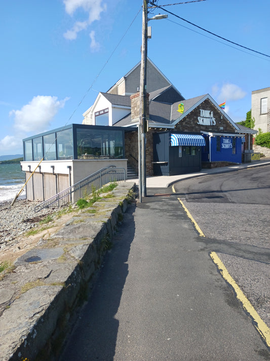 Restaurant in Buncrana, Ireland. Photograph by Damien Leech