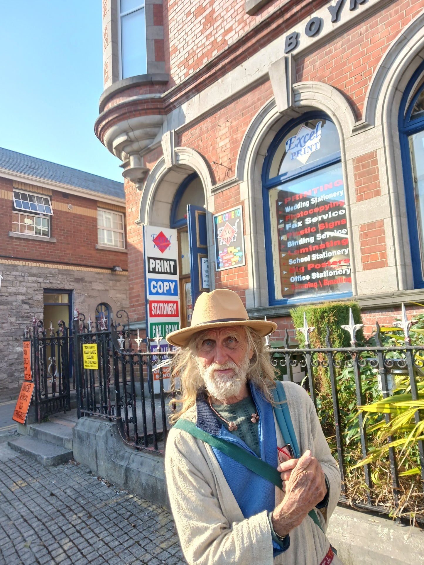 "Interesting Man I Met In Navan, Photo 2" Photograph by Damien Leech