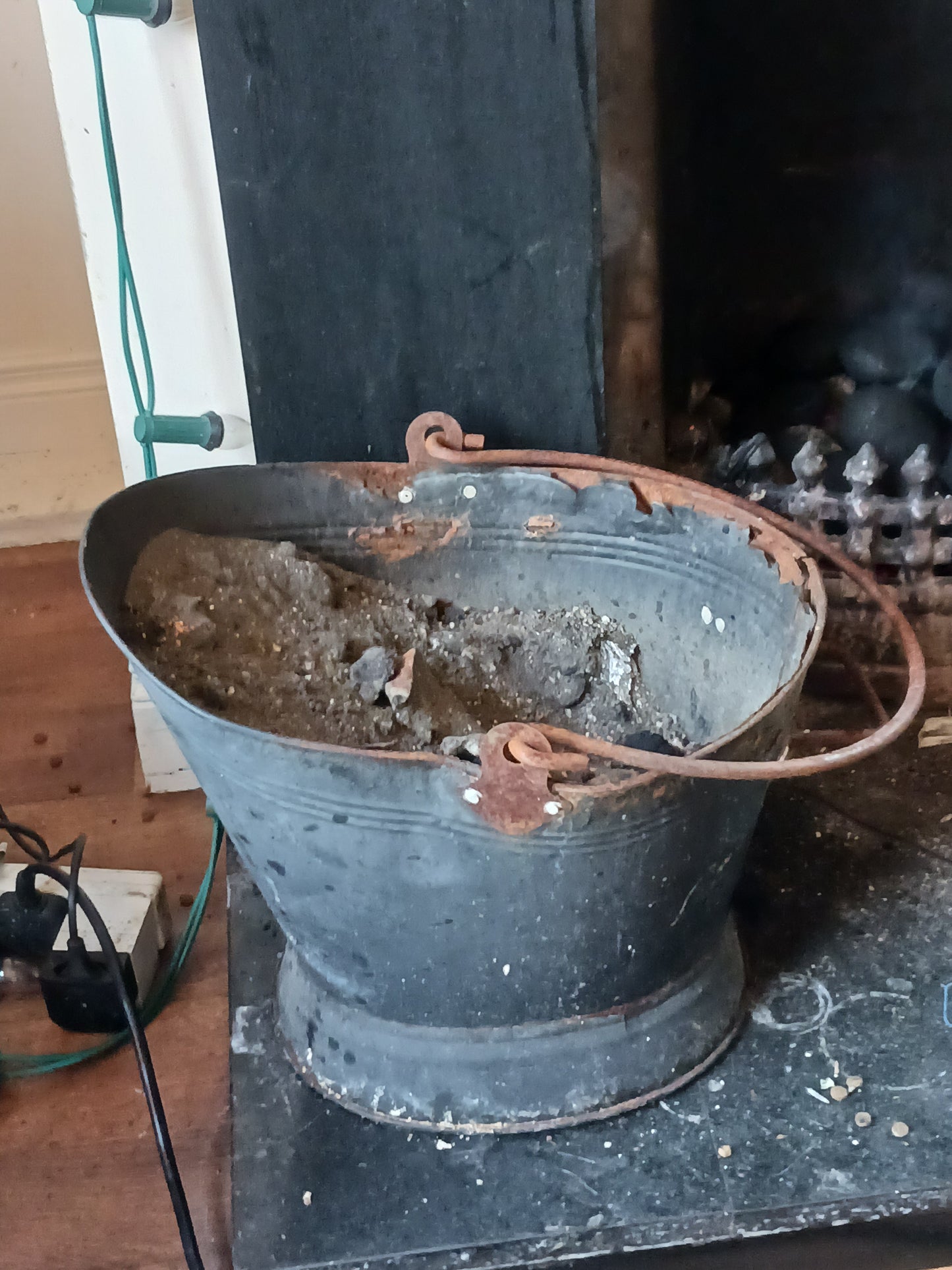 "Ash Bucket", Photograph by Mr. Damien Leech