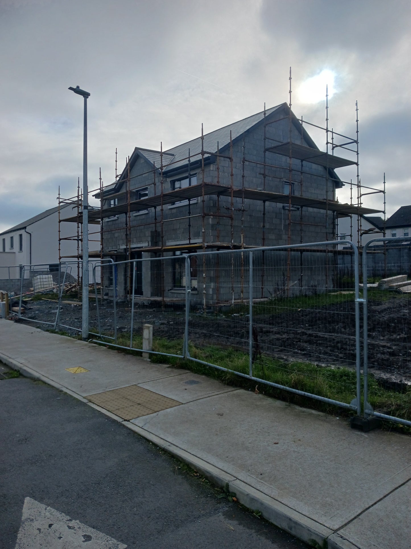 "Houses Being Built In Ireland, Photo 3". Photograph by Mr Damien Leech