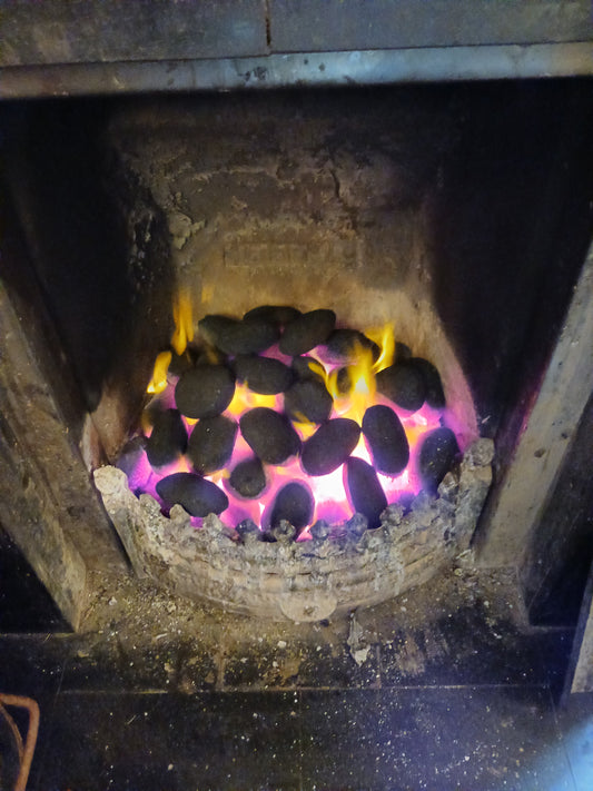 "An Open Fire", Photograph By Damien Leech