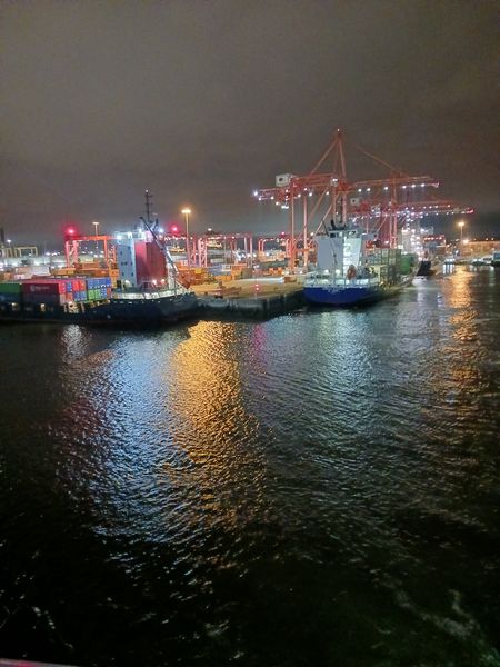 Photograph of Dublin Port from Dublin - Holyhead Ferry