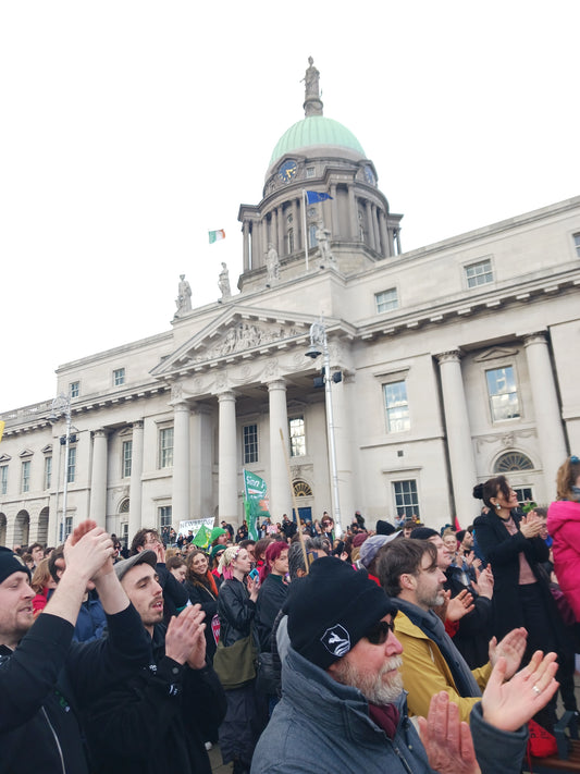 Photograph of Anti Racism Protest in Dublin by Damien Leech